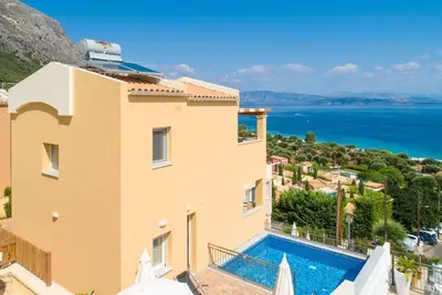 Corfu Sea View Villa Aurora