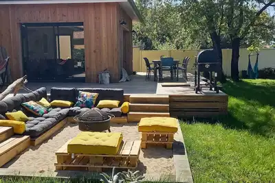 Agréable villa neuve orientée vers la nature et le coucher de soleil!