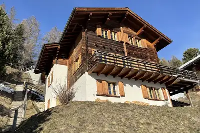 Image de Loue chalet familial **** confortable 12 pers, Chandolin, Valais Suisse