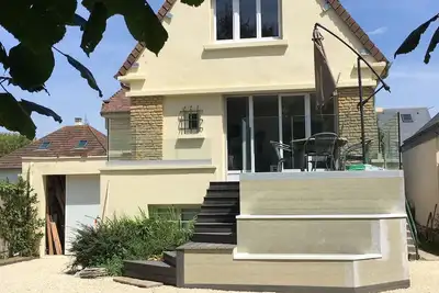 Image de Maison calme jardin arboré parking, près de la plage du golf et thalassothérapie