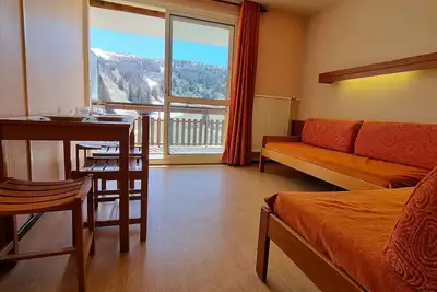 Image de Studio cosy pour 4 pers. , proche télésiège Le Jas, parking et Wi-Fi inclus