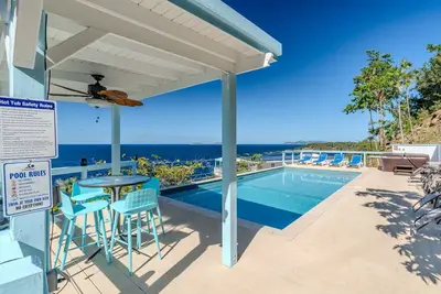 Image de Seahorse Oceanfront Villa with Pool & Hot Tub! Usvi