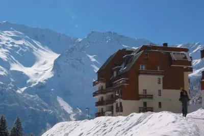 Image de Appart 2 Pièces Cabine, 200m Pistes, 6 pers, Balcon