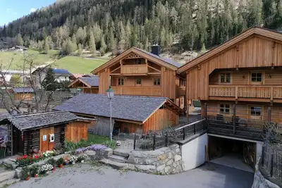 Schlossblick mit 3 Stockwerke