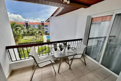 Image de Acogedor Condominio con Bañera de Hidromasaje Piscina