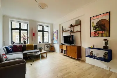 Image de Appartement à Copenhague avec 3 chambres à coucher, 4 couchages