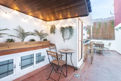 Image de Appartement 'El Riconcito De Cabañal' avec terrasse privée, Wi-Fi et climatisation