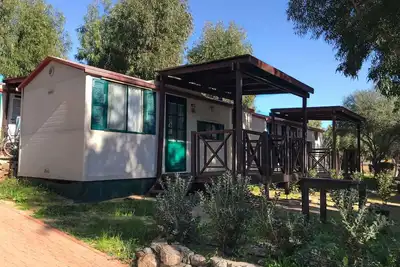 Image de Maison mobile avec climatisation et service de plage