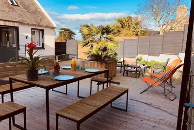 Image de Maison de vacances avec coin terrasse prטs de la mer