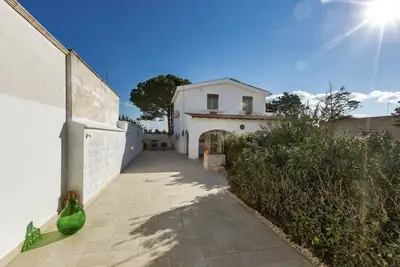 Holiday home near one of the most beautiful beaches in Salento.