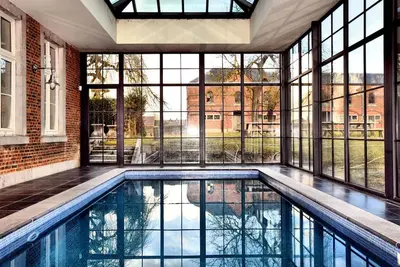 Image de Luxueux hĂ´tel particulier Ă Houyet avec sauna