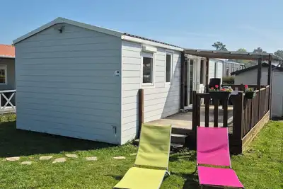 Image de Mobilhome Grandcamp-Maisy -3 Chambres -Bord De Mer- Piscine Couverte Et Chauffee