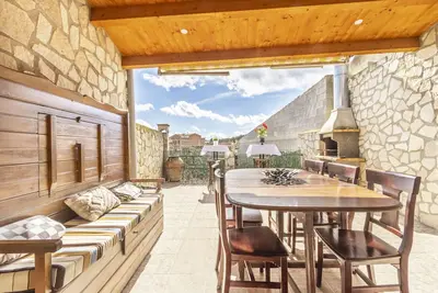 Image de Maison de vacances 'El Petit Maialenc' avec vue sur montagne et climatisation