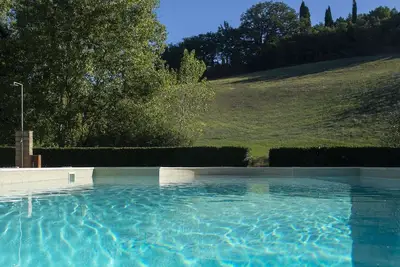 Image de Luxueuse maison de vacances avec piscine