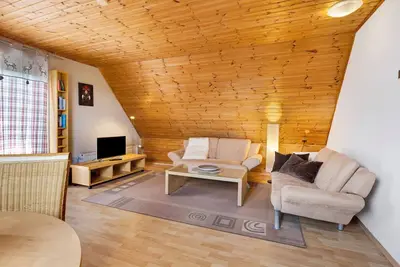 Image de Appartement \"Haus Am Südhang\" avec jardin partagé, balcon et Wi-Fi