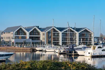 Appartement avec vue sur le port à Kamperland