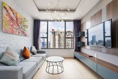 Image de RiverGate-2 chambres RiverView-Près de la rue BuiVien-Centre-ville d'Ho Chi Minh