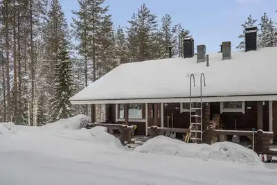 Image de cosy cottage in Paljakka, very close to nordic skiing slopes and lake new sauna\n