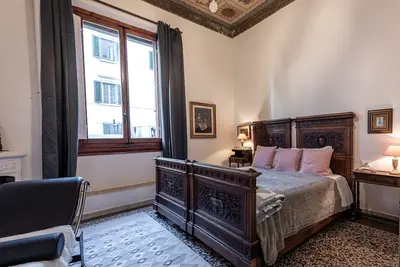 Appartement 'Libertà - Florence' avec jardin privé, Wi-Fi et climatisation