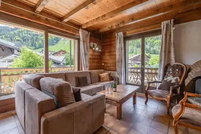 Image de Appartement spacieux au centre de Morzine, 14 pers, à 100m des remontées mécaniques, animaux acceptés