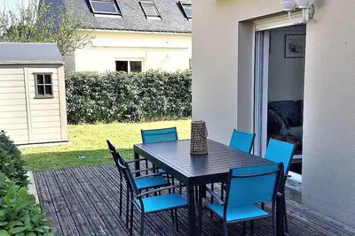 Image de Maison de charme proche plage à Sarzeau, 6 pers, terrasse et jardin