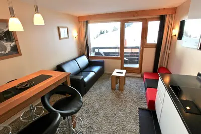 Image de Appartement chaleureux 2 pièces pour 4 pers, balcon Sud-Est, pied des pistes à Avoriaz