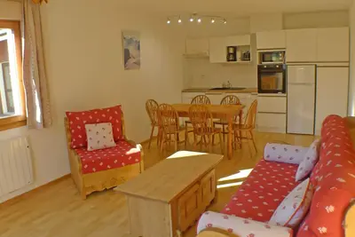 Image de 3 pièces avec terrasse, animaux admis, parking – Samoëns