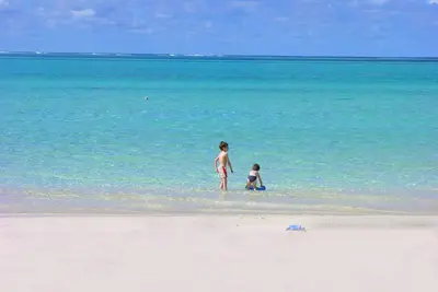 Image de Bungalow Birds Paradise sur la plage de pointe d'Esny, pour couples et enfants