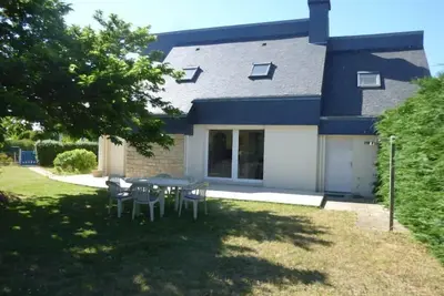 Image de A Damgan, maison au calme pour 6 personnes, la plage à pied.