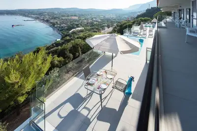 Image de Unparalleled Luxury Awaits | 5 Bedrooms | Villa Lucas & Villa Clara Pyrgi | Private Pools & Breathtaking Views | Your Dream Corfu Escape