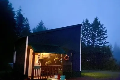 Image de Unwind in our Cozy Cabin 7 minutes from the Seaside town of Seward