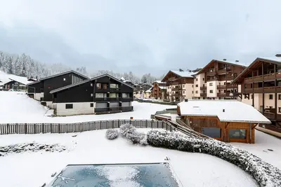 Image de Magnifique appt vue pistes, ski aux pieds 4 pers