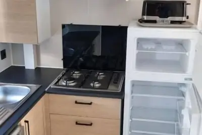 Image de Mobil-Home les pieds dans l'eau