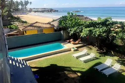 Image de Villa de plage Yin près de Hikkaduwa, avec piscine et cuisine - maison jumelée