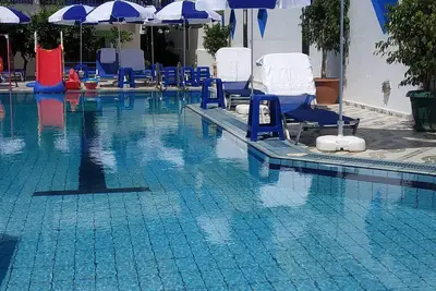 Image de George Studios Stalida - Twin Room Pool View