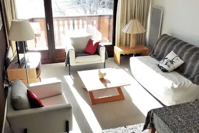 Image de 2 pièces cabine 6 pers, balcon sud - Alpe d'Huez