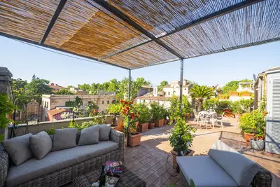 Image de Trastevere Outstanding 4 Br Terraced Apartment