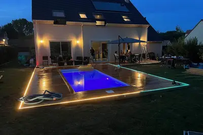 Image de Charmante Maison Familiale avec Jardin et Piscine chauffé 1h de paris