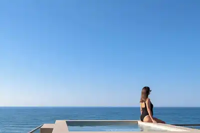 Aktaia BeachFront Retreat, with Plunge Pool