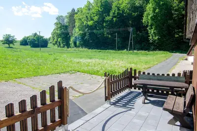 Image de Vacation apartment Ferienwohnung Waldblick - relaxation in the historic farmhous