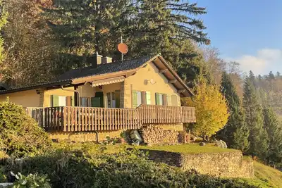 Image de Chalet tranquille  au milieu de la nature avec vue époustouflante