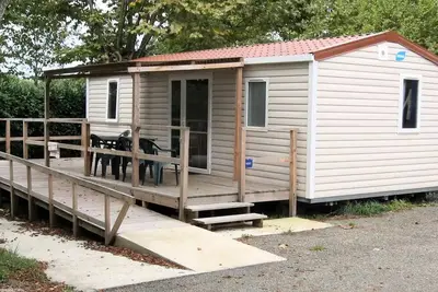 Image de Mobile home Pmr Confort + 30m² (2 chambres) + terrasse couverte 4 personnes