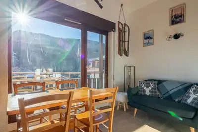Image de Porte des neiges Gr : Studio Cocooning au Cœur des Montagnes