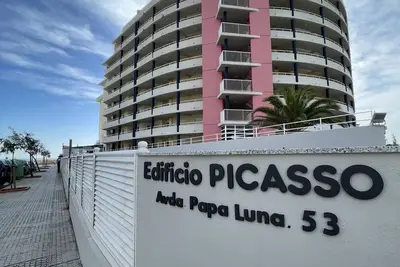 Appartement Alpen1 Picasso, 50m de la plage, 2 chambres, jusqu'à 6 pers, piscine - Peníscola