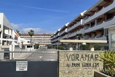 Studio Alpen1 Voramar pour 4 personnes avec piscine à 150 m de la plage à Peñíscola