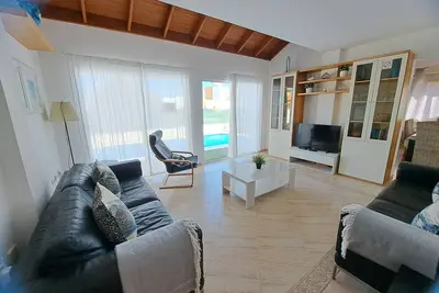 Villa Rayo Azul, piscine chauffée et vue sur l'océan