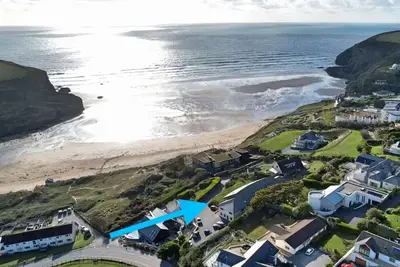 Image de Breathtaking Sea Views, Two minutes walk to Beach - Mawgan Porth, Cornwall