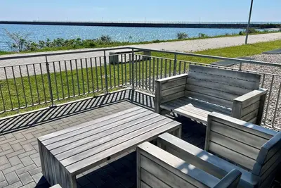 Image de Eastside - Rollstuhlgerecht, 1. Reihe, Strandnah, Terrasse, Meerblick