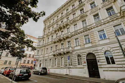 Image de Relax and dream in blue apt, 3mins to Wenceslas sq. , Blue