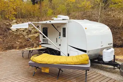 Image de B Trailer  hearth woodfired bath Accommodati / Hachimantai City Iwate